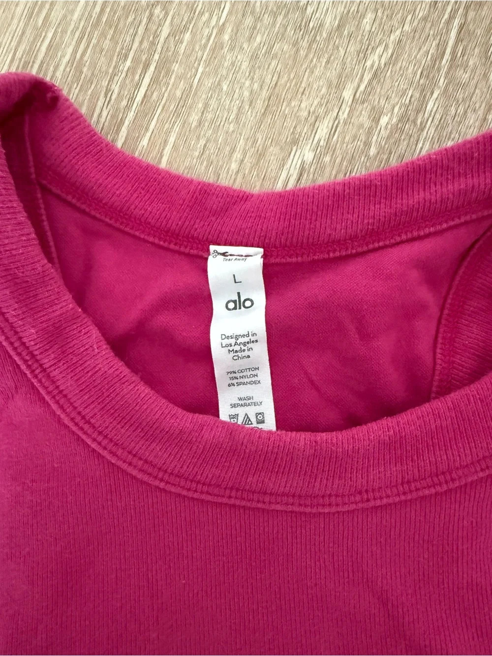 ALO Cropped Tank Top